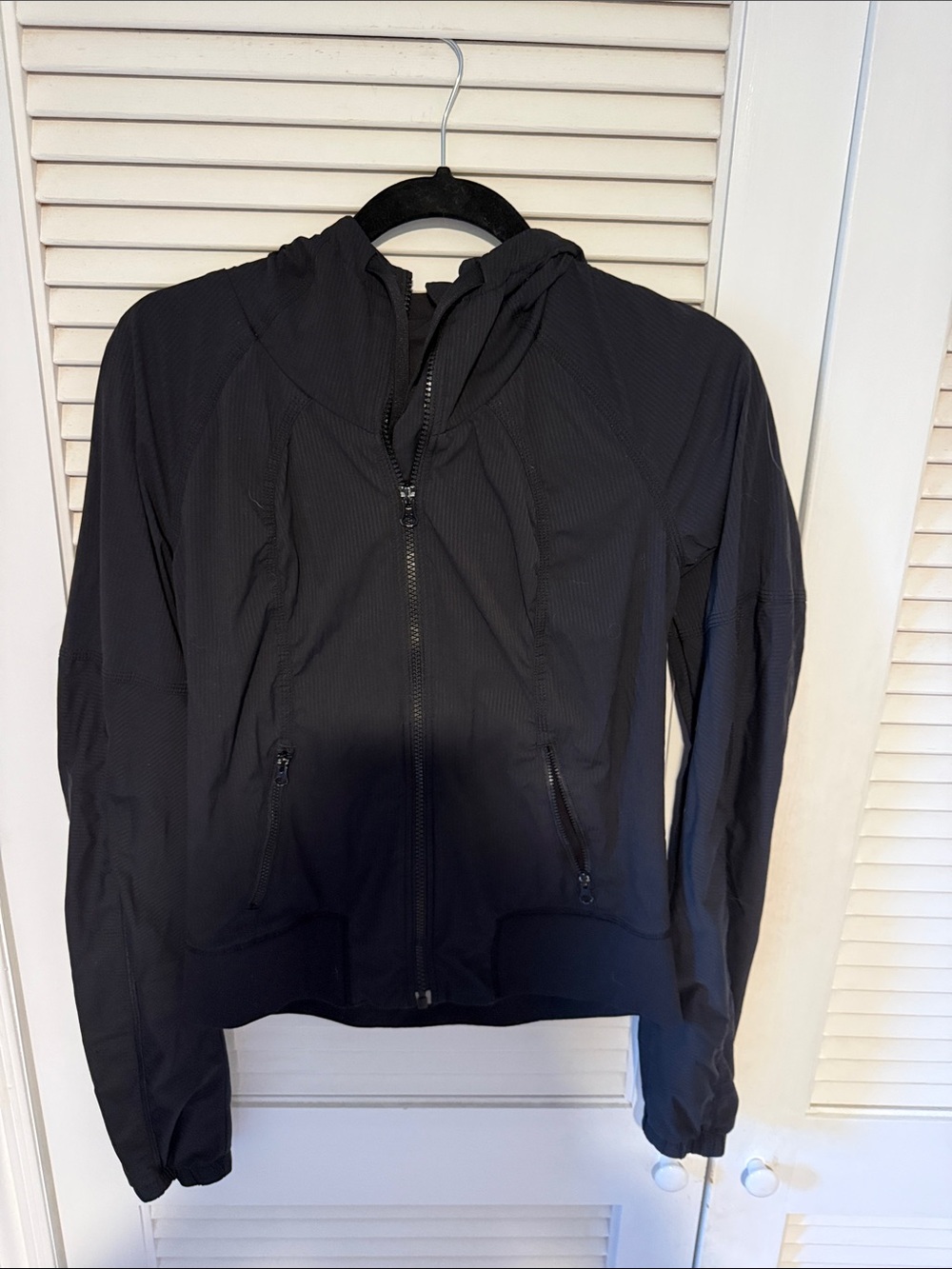Lululemon Women’s Black Hooded Zip Jacket
